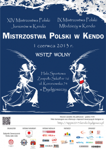 MistrzostwaPolskiJuniorowIMlodziezy_Kendo_2013_plakat