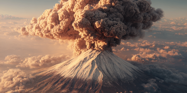 AI-owy film przestrzega przed skutkami erupcji Fuji